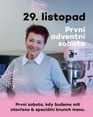 Naše sobotní poprvé & Jana v hlavní roli. Otvíráme v 9 🤗 Právě jsme spustili rezervace 👉 odkaz v bio Menu dne 👇 Lívance s...