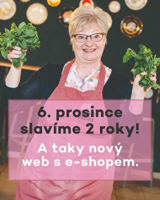 🎉 Zítra (6. 12.) nám budou dva roky. Málem jsme se toho nedožili, ale to vy dobře víte. ❤️ (Ano, pořád nás kupředu žene...